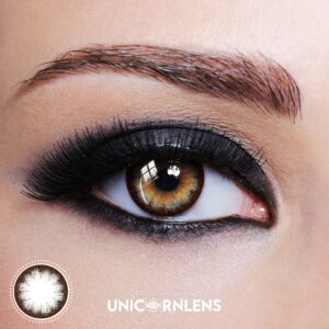 Unicornlens Magic Big Eyes Girl Brown Colored Contact Lenses - Unicornlens