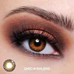Unicornlens Brown Dandelion Colored Contact Lenses - Unicornlens
