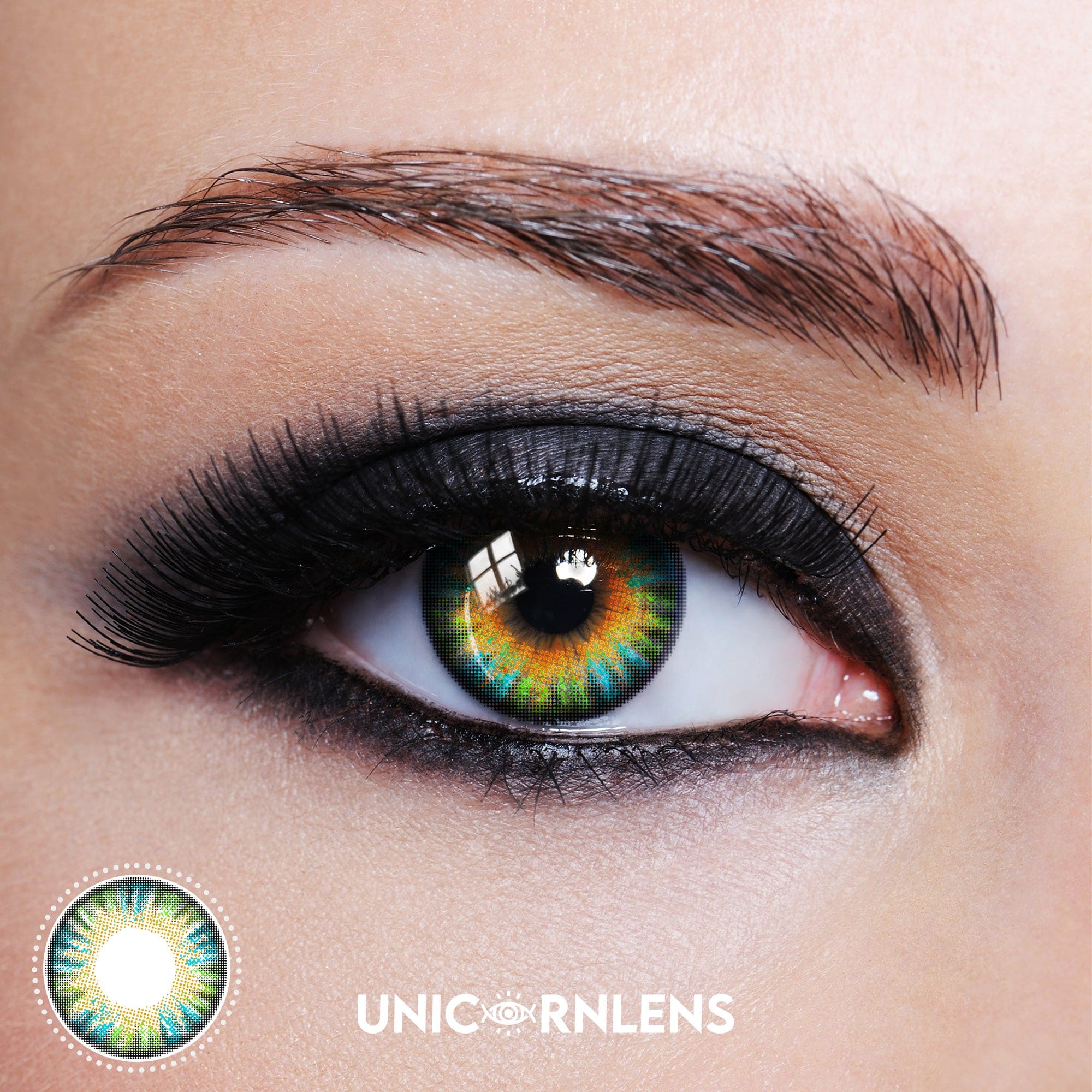 Green Contacts Lenses - Unicornsbeauty