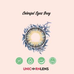 Unicornlens Colorful Eyes Grey Colored Contact Lenses - Unicornlens