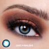 Unicornlens Cute Cartoon Eyes Blue Colored Contact Lenses - Unicornlens