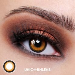 Unicornlens Cute Cartoon Eyes Brown Colored Contact Lenses - Unicornlens