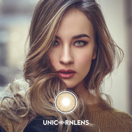 Unicornlens Dawn Mist Brown Colored Contact Lenses - Unicornlens