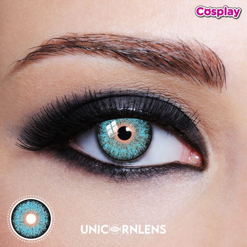 Unicornlens Et Persian Blue Colored Contact Lenses - Unicornlens