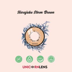 Unicornlens Harajuku Storm Brown Colored Contact Lenses - Unicornlens