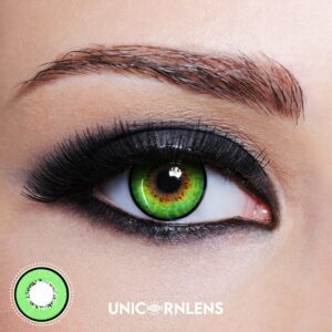 Unicornlens Harajuku Storm Green Colored Contact Lenses - Unicornlens