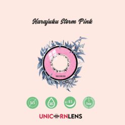 Unicornlens Harajuku Storm Pink Colored Contact Lenses - Unicornlens