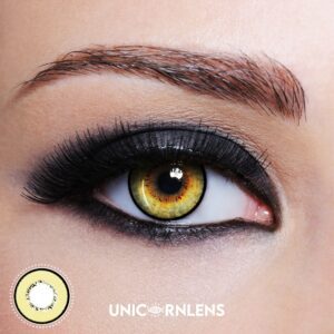 Unicornlens Harajuku Storm Yellow Colored Contact Lenses - Unicornlens