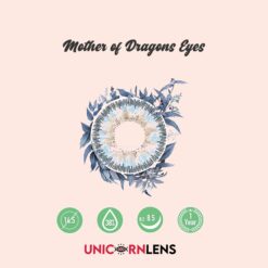 Unicornlens Mother Of Dragons Eyes Blue Colored Contact Lenses - Unicornlens