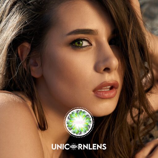 Unicornlens Mysterious Eyes Green Colored Contact Lenses - Unicornlens