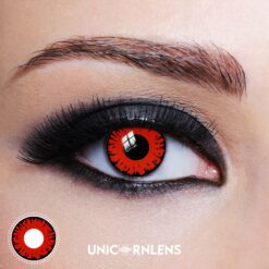 Unicornlens Scary Demon Red Eyes Contact Lens - Unicornlens