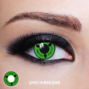 Unicornlens Sharingan Green Colored Contact Lenses - Unicornlens