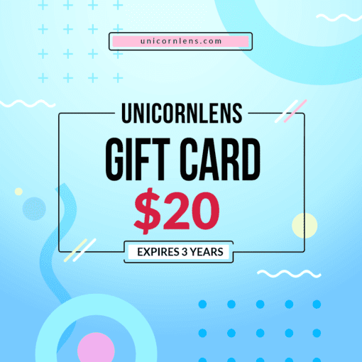 Unicornlens $20 Gift Cards - Unicornlens