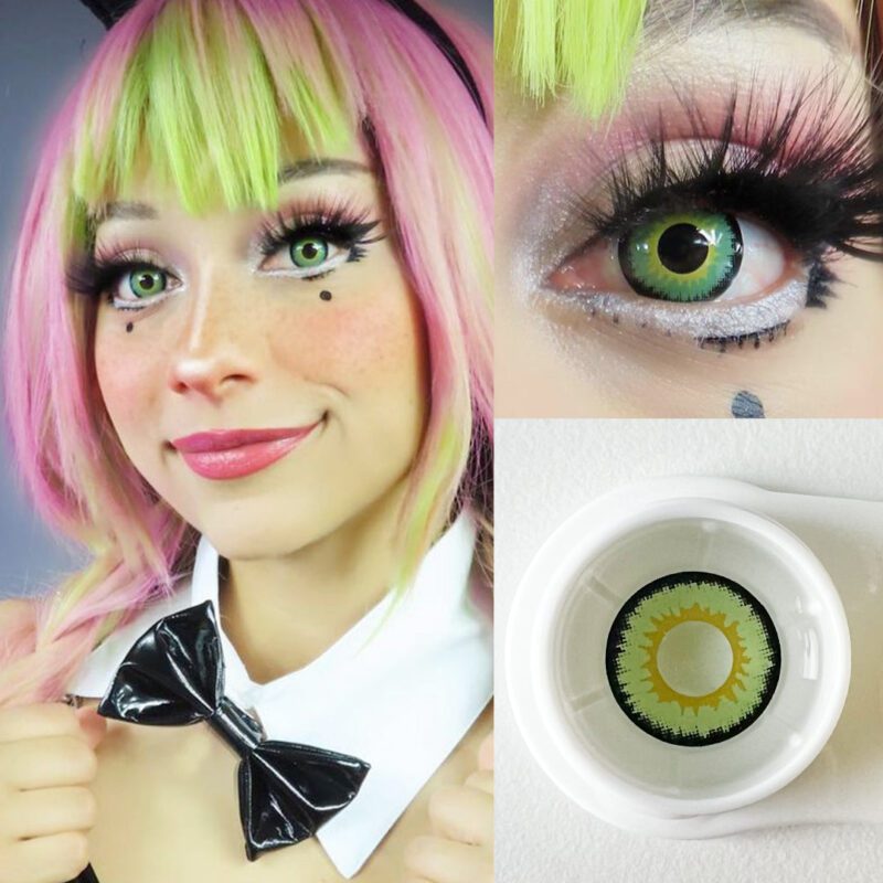 Unicornlens Green Werewolf Crazy Lens - - Colored Contact Lenses , Colored Contacts , Glasses