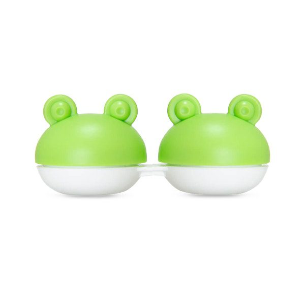 Unicornlens Green Frog Lens Case - - Colored Contact Lenses , Colored Contacts , Glasses