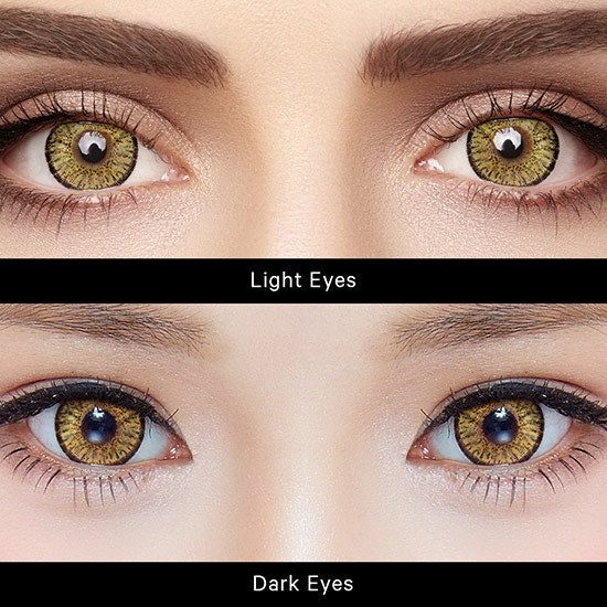 Unicornlens Max Elegance Tri-Tone Gold Colored Contacts - Colored Contacts - Colored Contact Lenses , Colored Contacts , Glasses