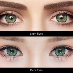 Unicornlens Max Elegance Tri-Tone Green Colored Contacts - Colored Contacts - Colored Contact Lenses , Colored Contacts , Glasses
