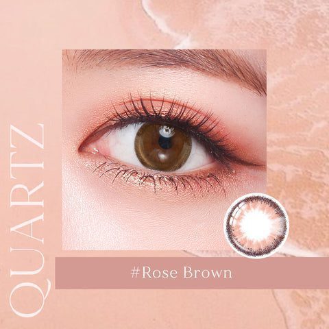 Unicornlens Quartz Rose Brown Contact Lenses - Contact Lenses - Colored Contact Lenses , Colored Contacts , Glasses