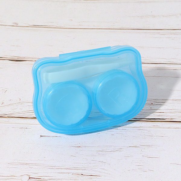Unicornlens Jelly Contact Lens Case (Blue) - - Colored Contact Lenses , Colored Contacts , Glasses