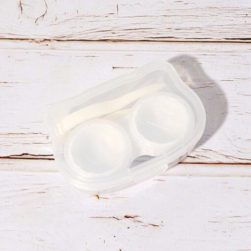 Unicornlens Jelly Contact Lens Case (White) - - Colored Contact Lenses , Colored Contacts , Glasses