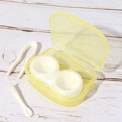 Unicornlens Jelly Contact Lens Case (Yellow) - - Colored Contact Lenses , Colored Contacts , Glasses