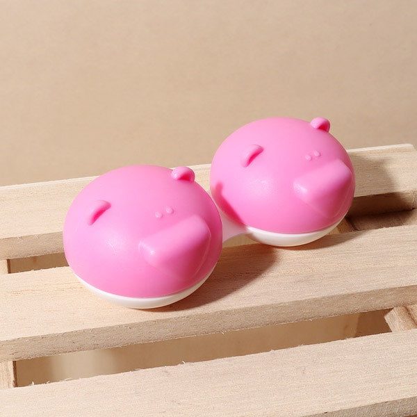 Unicornlens Pink Bear Lens Case - - Colored Contact Lenses , Colored Contacts , Glasses