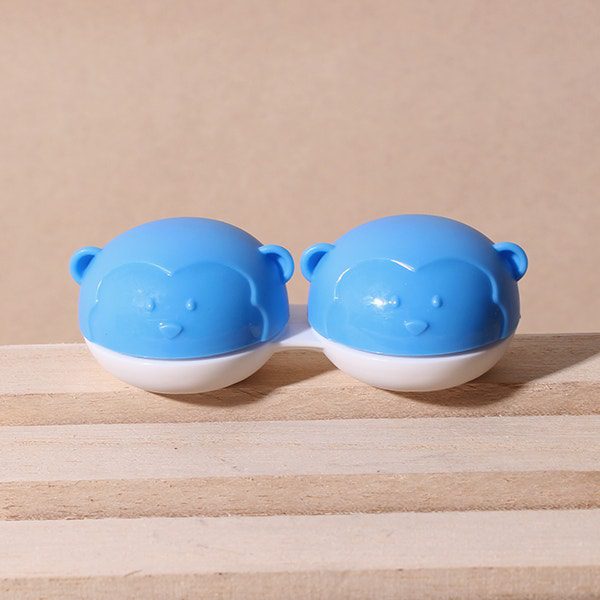 Unicornlens Blue Monkey Lens Case - - Colored Contact Lenses , Colored Contacts , Glasses