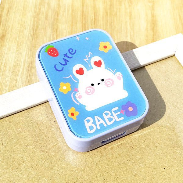 Unicornlens Blue Pals: Cute Babe Lens Travel Kit - - Colored Contact Lenses , Colored Contacts , Glasses