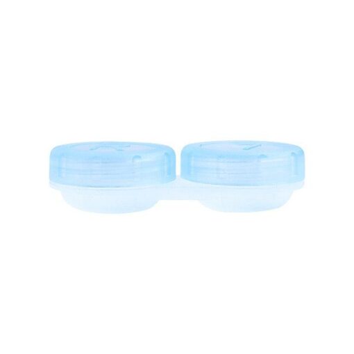 Unicornlens Transparent Lens Case (Blue) - - Colored Contact Lenses , Colored Contacts , Glasses