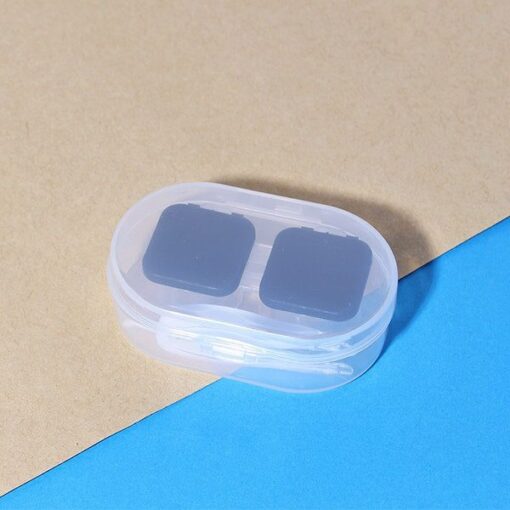 Unicornlens Flip Press Lens Case (Black) - - Colored Contact Lenses , Colored Contacts , Glasses