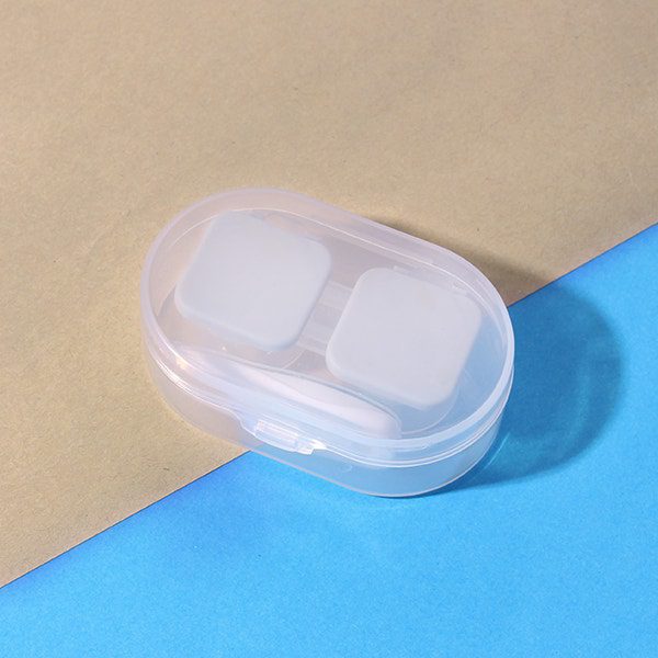 Unicornlens Flip Press Lens Case (Gray) - - Colored Contact Lenses , Colored Contacts , Glasses