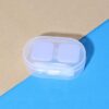 Unicornlens Flip Press Lens Case (Violet) - - Colored Contact Lenses , Colored Contacts , Glasses