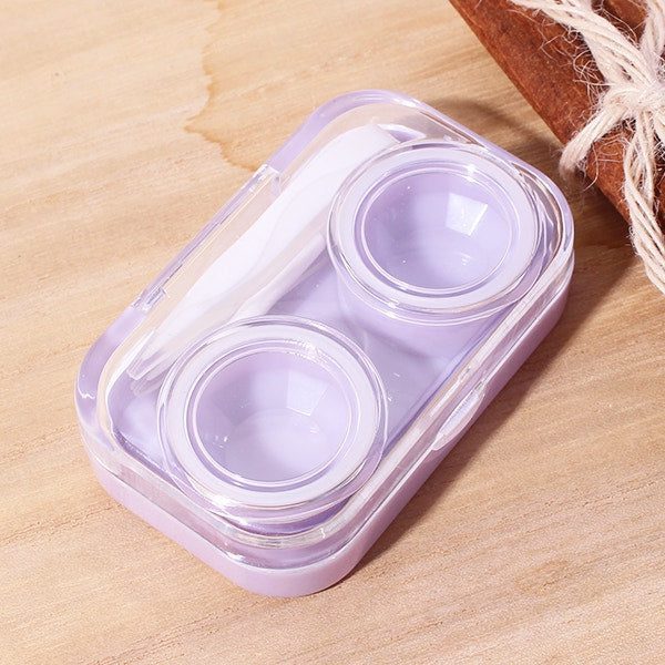 Unicornlens Flip Top Lens Case (Violet) - - Colored Contact Lenses , Colored Contacts , Glasses