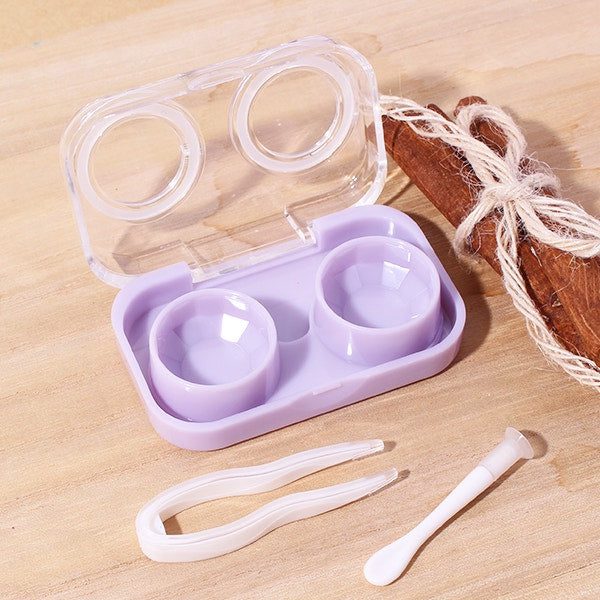 Unicornlens Flip Top Lens Case (Violet) - - Colored Contact Lenses , Colored Contacts , Glasses