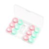 6 Pair Type Lens Storage Organizer (Transparent) - - Colored Contact Lenses , Colored Contacts , Glasses