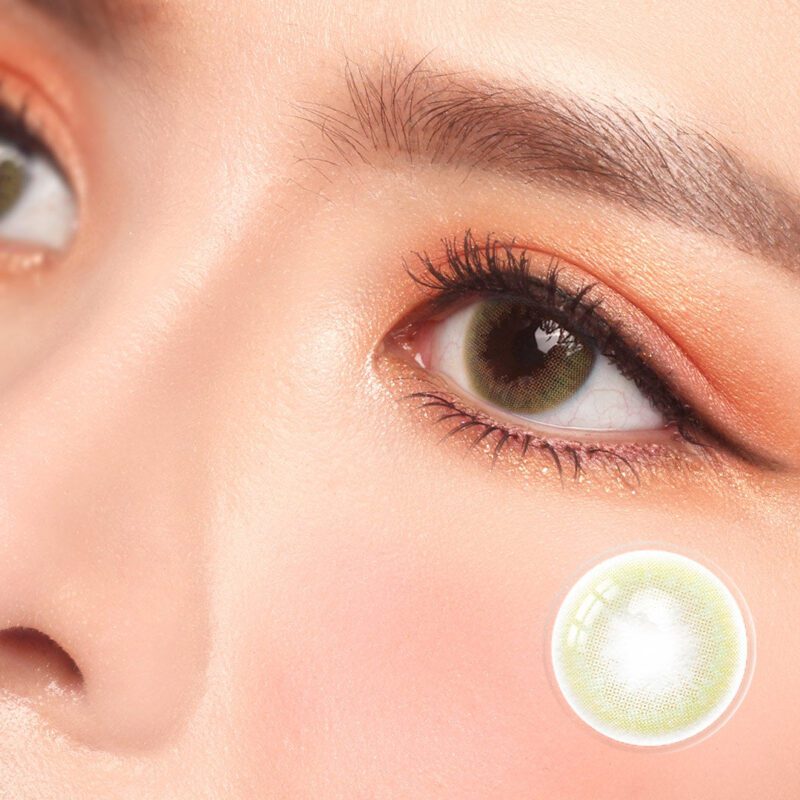 Unicornlens Abstrait Coco Green Contact Lenses - Contact Lenses - Colored Contact Lenses , Colored Contacts , Glasses